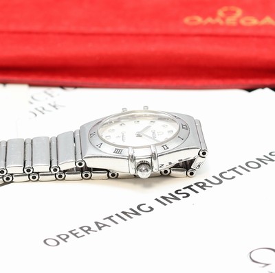 27104783d - OMEGA Damenarmbanduhr Constellation My Choice Referenz 1571.71.00, quarz, Edelstahlgeh. ...