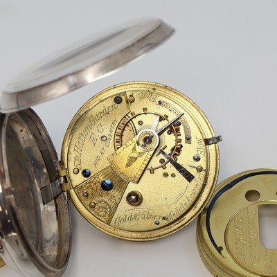 27104965i - Konvolut: 5 offene und eine Savonette Taschenuhr in Silber Gewicht ca. 796g, 3 x mit ...
