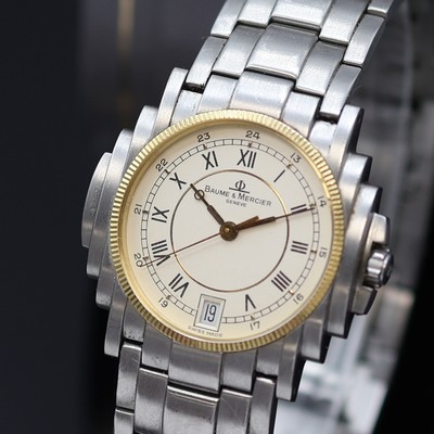 27105344a - BAUME & MERCIER Shogun Armbanduhr Referenz 5136.018.3, Schweiz um 1995, quarz, ...