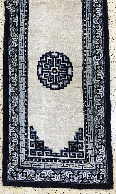 27106189c - Peking alt, China, Anfang 20.Jhd, Wolle aufBaumwolle, ca. 260 x 62 cm, EHZ: 2 ...