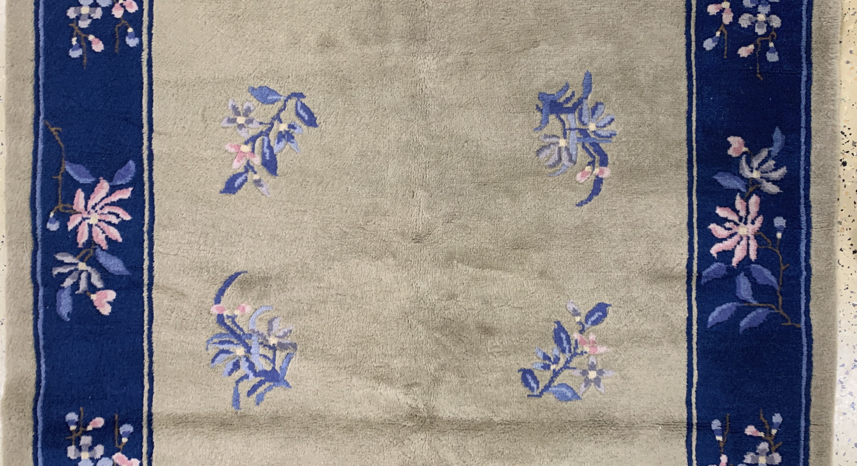 Detail b: China Royal, Ende 20.Jhd, Wolle auf Baumwolle, ca. 195 x 127 cm, EHZ: 2