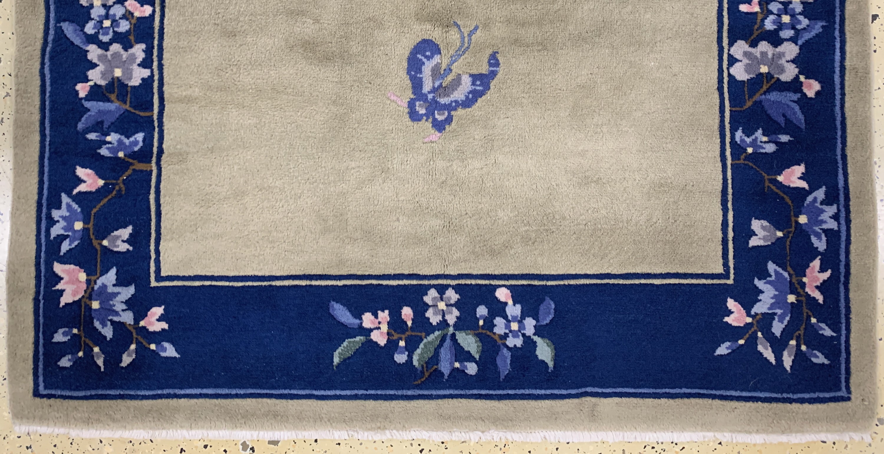 Detail c: China Royal, Ende 20.Jhd, Wolle auf Baumwolle, ca. 195 x 127 cm, EHZ: 2