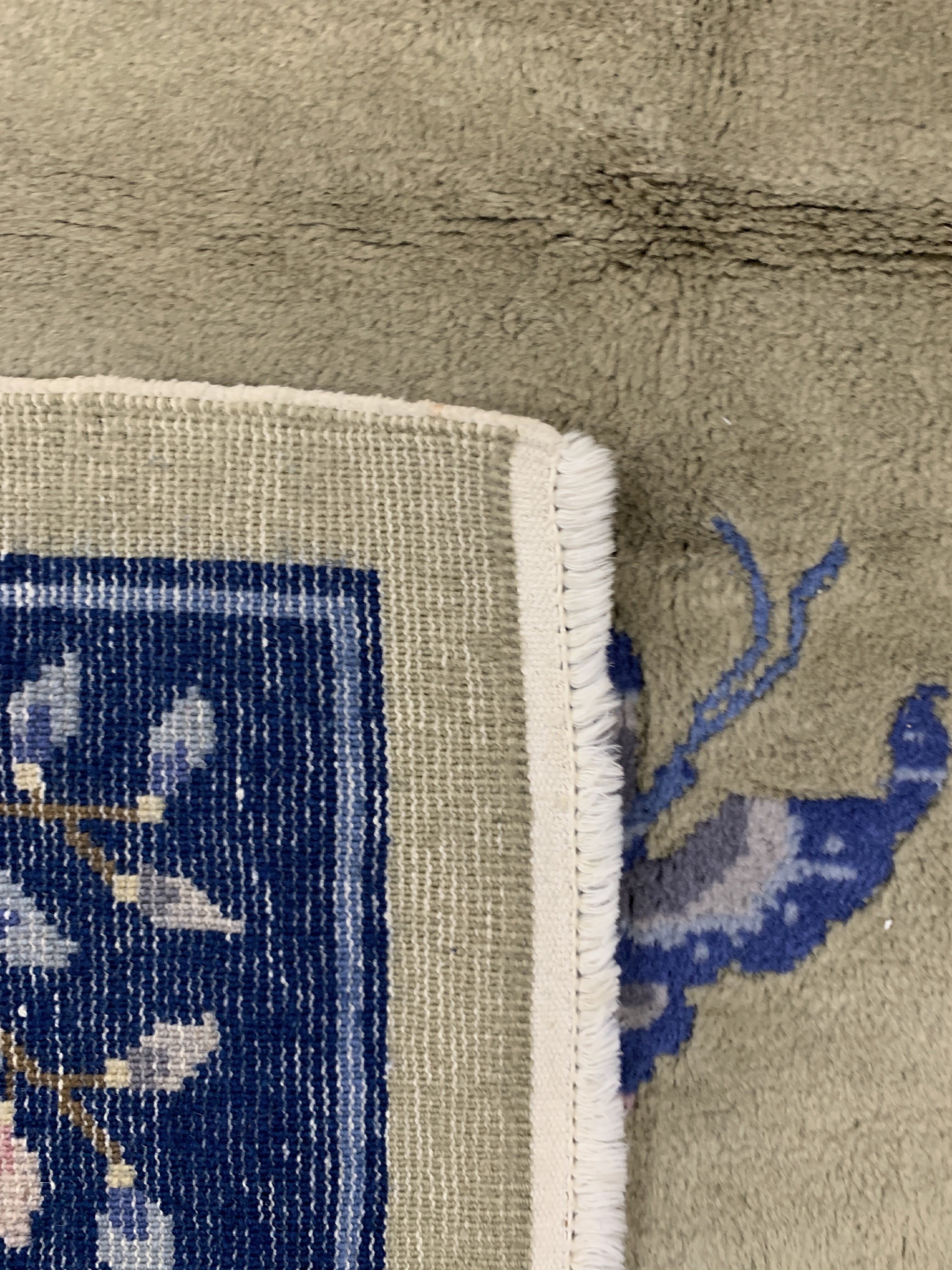 Detail e: China Royal, Ende 20.Jhd, Wolle auf Baumwolle, ca. 195 x 127 cm, EHZ: 2