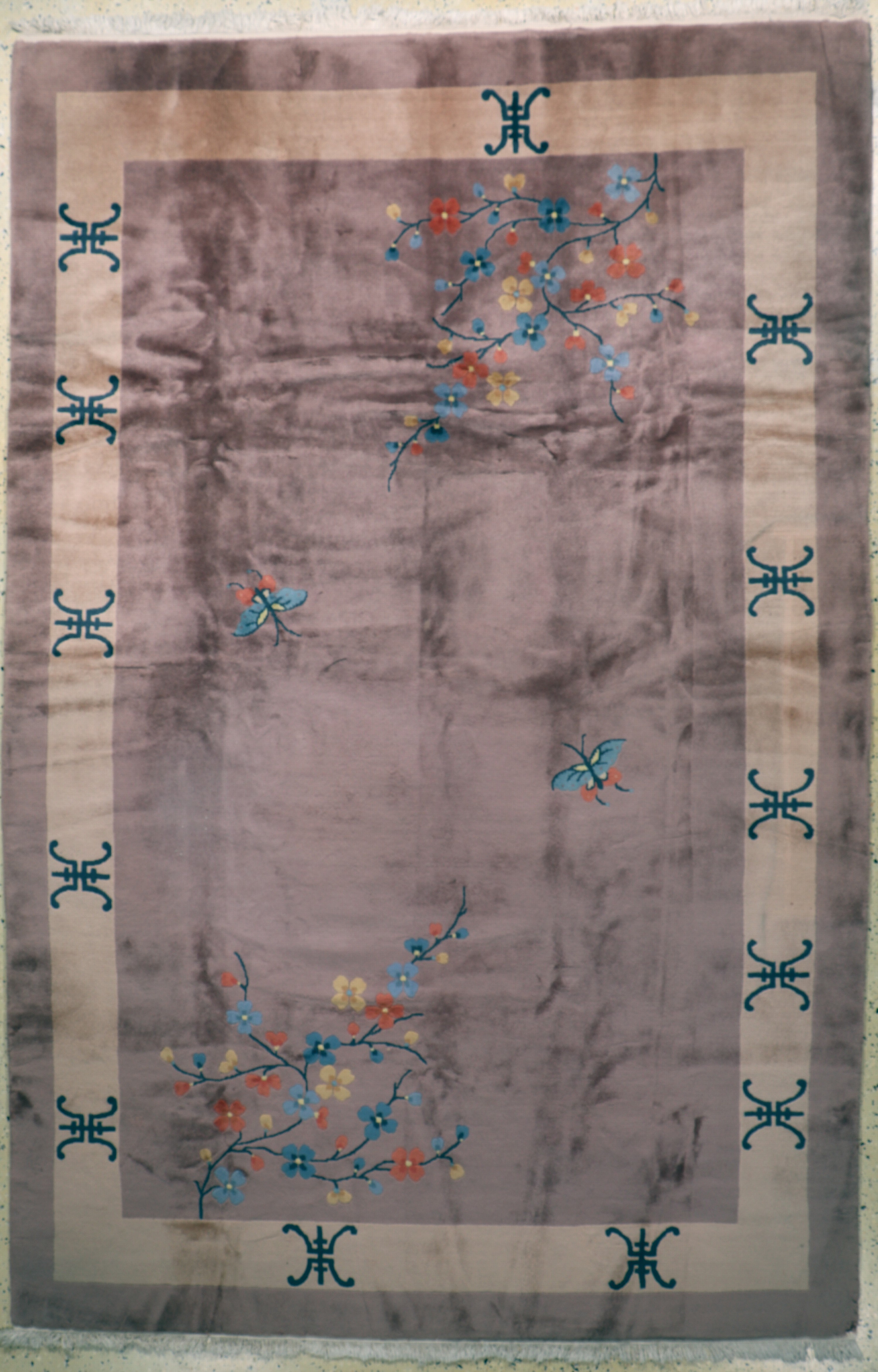 Image 27106262 - China Royal, Ende 20.Jhd, Wolle auf Baumwolle, ca. 305 x 205 cm, EHZ: 2 Schätzpreis: ...