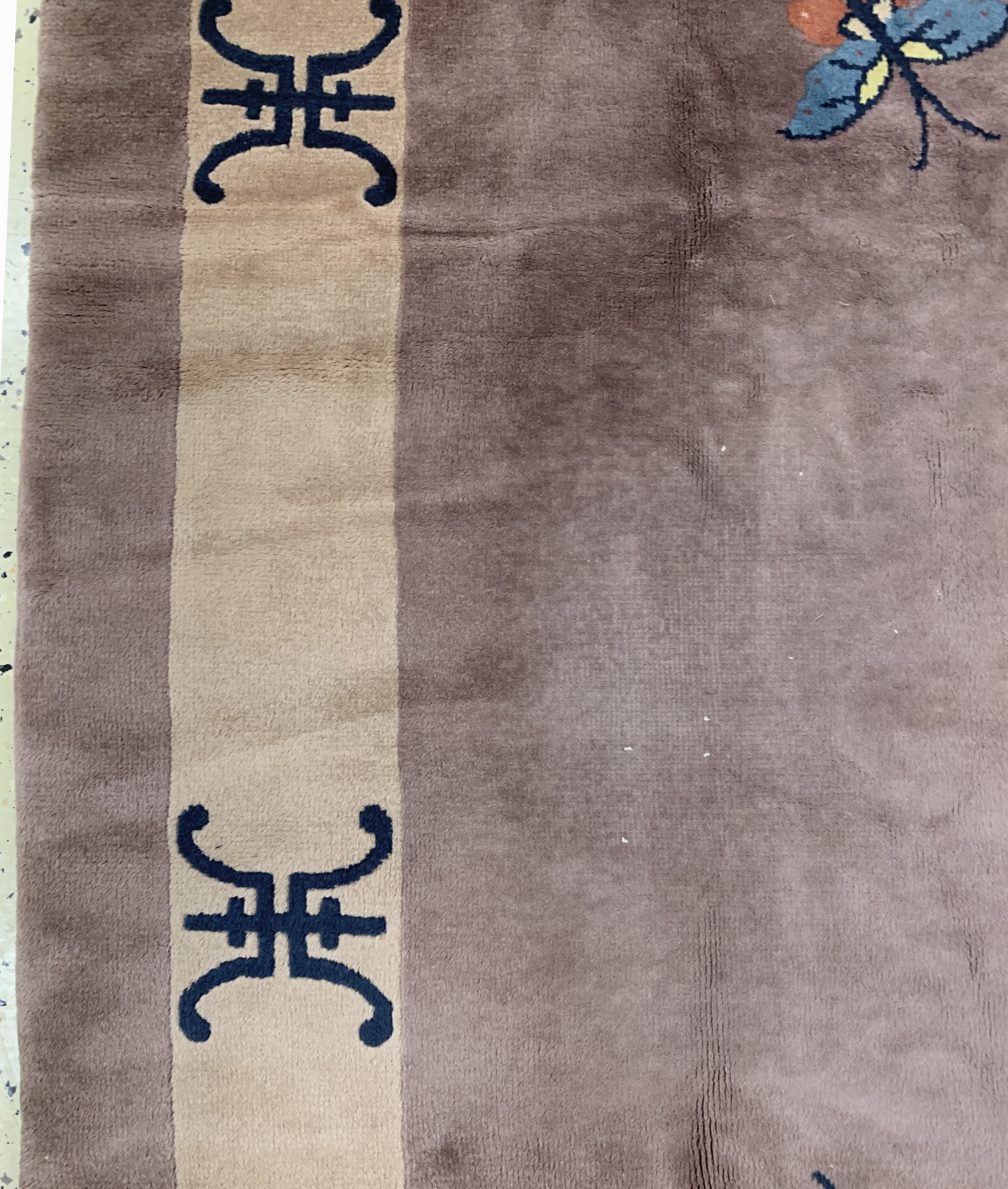 Detail c: China Royal, Ende 20.Jhd, Wolle auf Baumwolle, ca. 305 x 205 cm, EHZ: 2