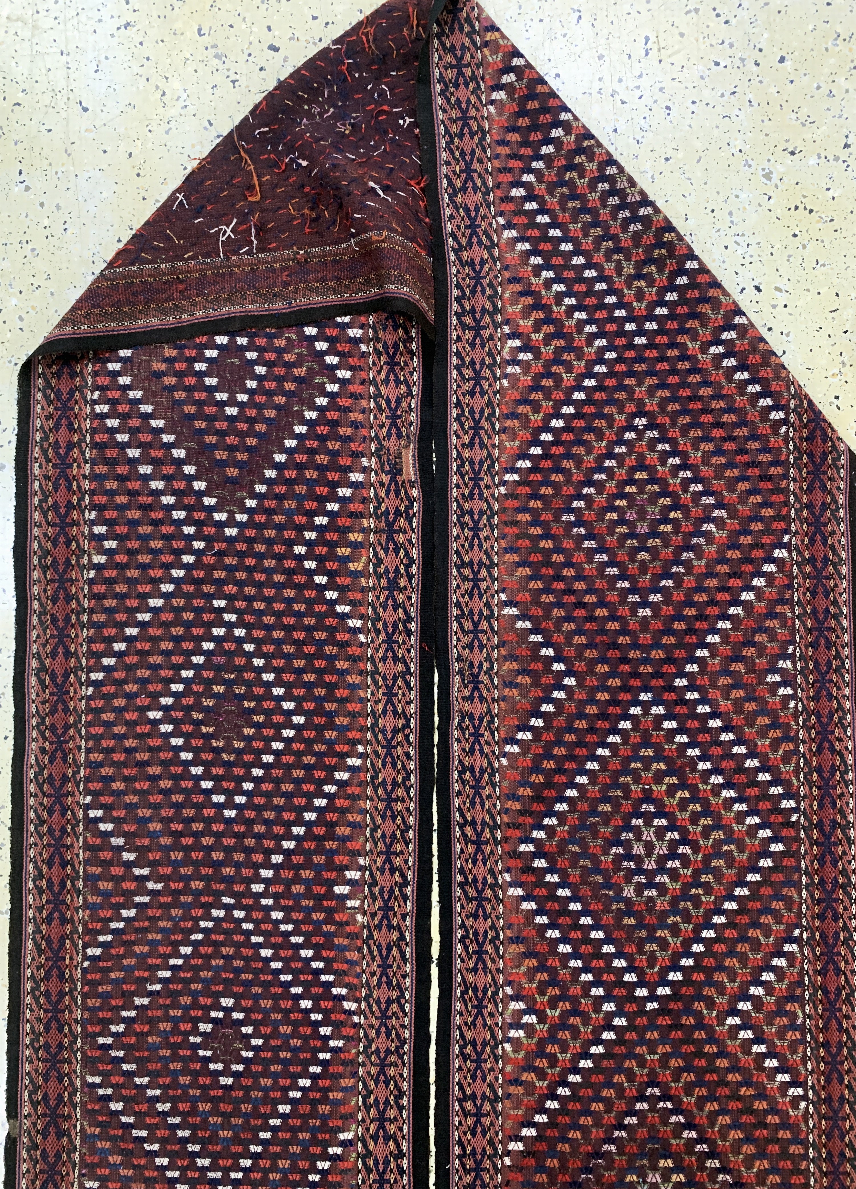 Detail a: Yomud Zeltband antik, Turkmenistan, um 1900, Wolle auf Wolle, ca. 1410 x 63 cm, EHZ: 2