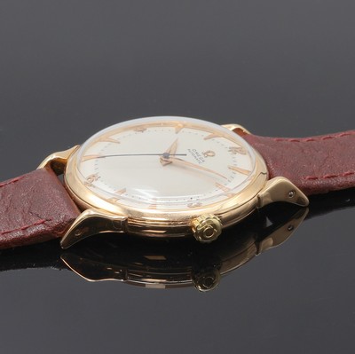 27106532b - OMEGA Herrenarmbanduhr im französischen Rosegold 750/000 Gehäuse, Hammerautomatik, ...