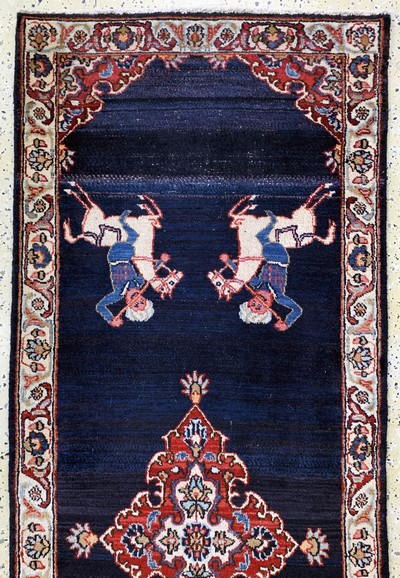 27106541a - Mesched Persien, Mitte 20.Jhd, Wolle auf Baumwolle, ca. 395 x 78 cm, EHZ: 3 ...