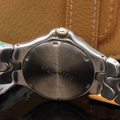 27107182d - EBEL Sportwave Herrenarmbanduhr Referenz 6120631, Automatik, Edelstahl/Gold komb. inkl. ...