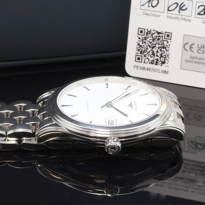 27107193c - LONGINES Flagship Armbanduhr Referenz L4.974.4, Automatik, beids. vergl. Edelstahlgeh. ...