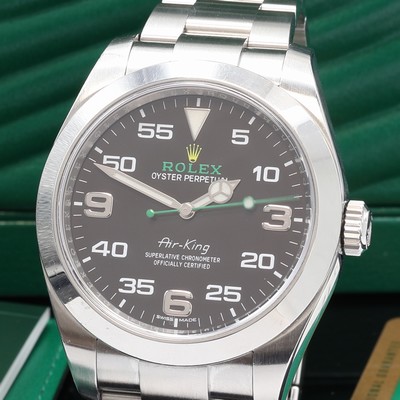 27107209a - ROLEX Oyster Perpetual Air King Herrenarmbanduhr Referenz 116900, Automatik,Chronometer ...