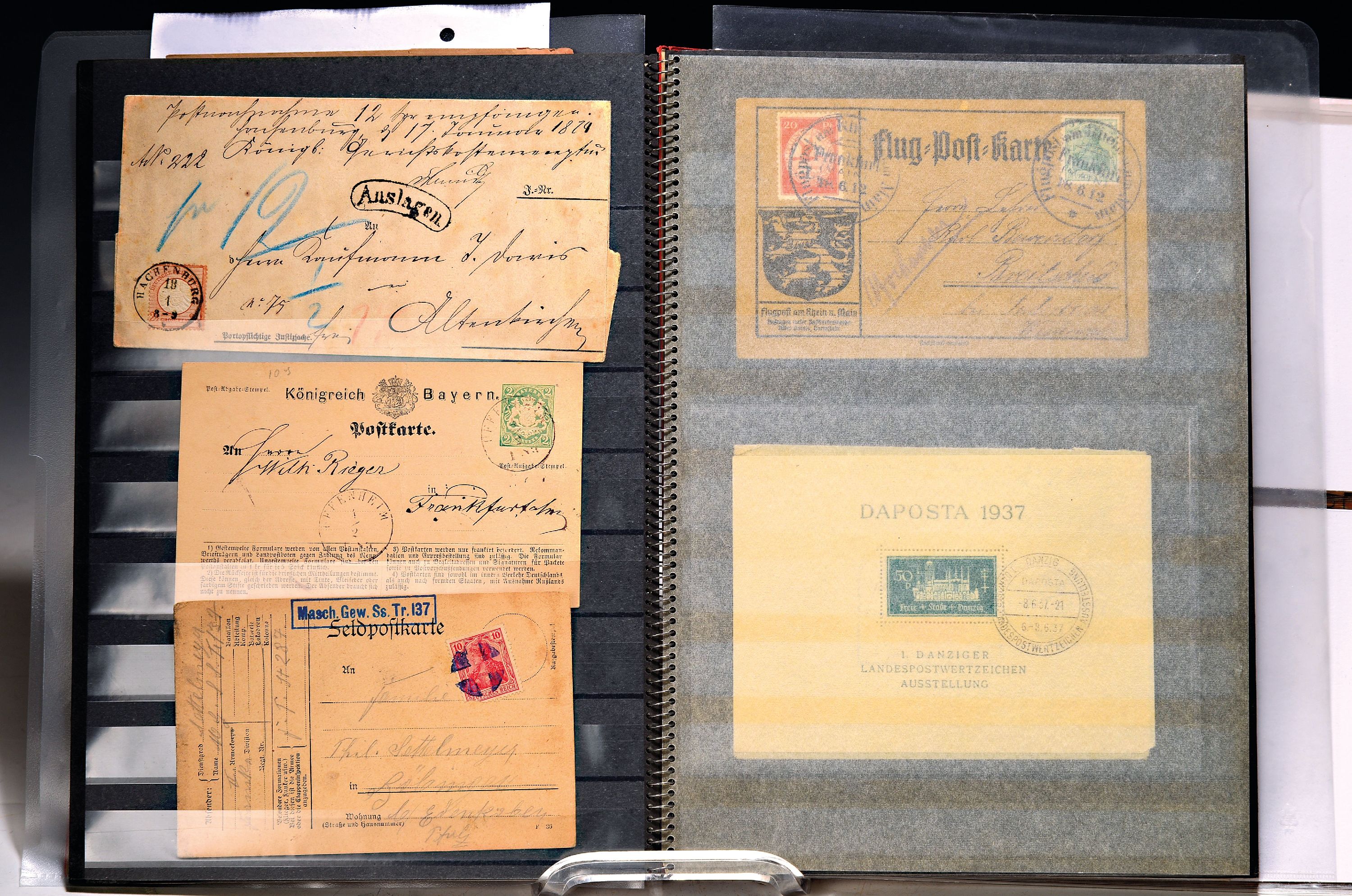 Image 27107773 - Interessante Sammlung Briefmarken und Briefe, alle Welt, überwiegend Altdeutschland, ...