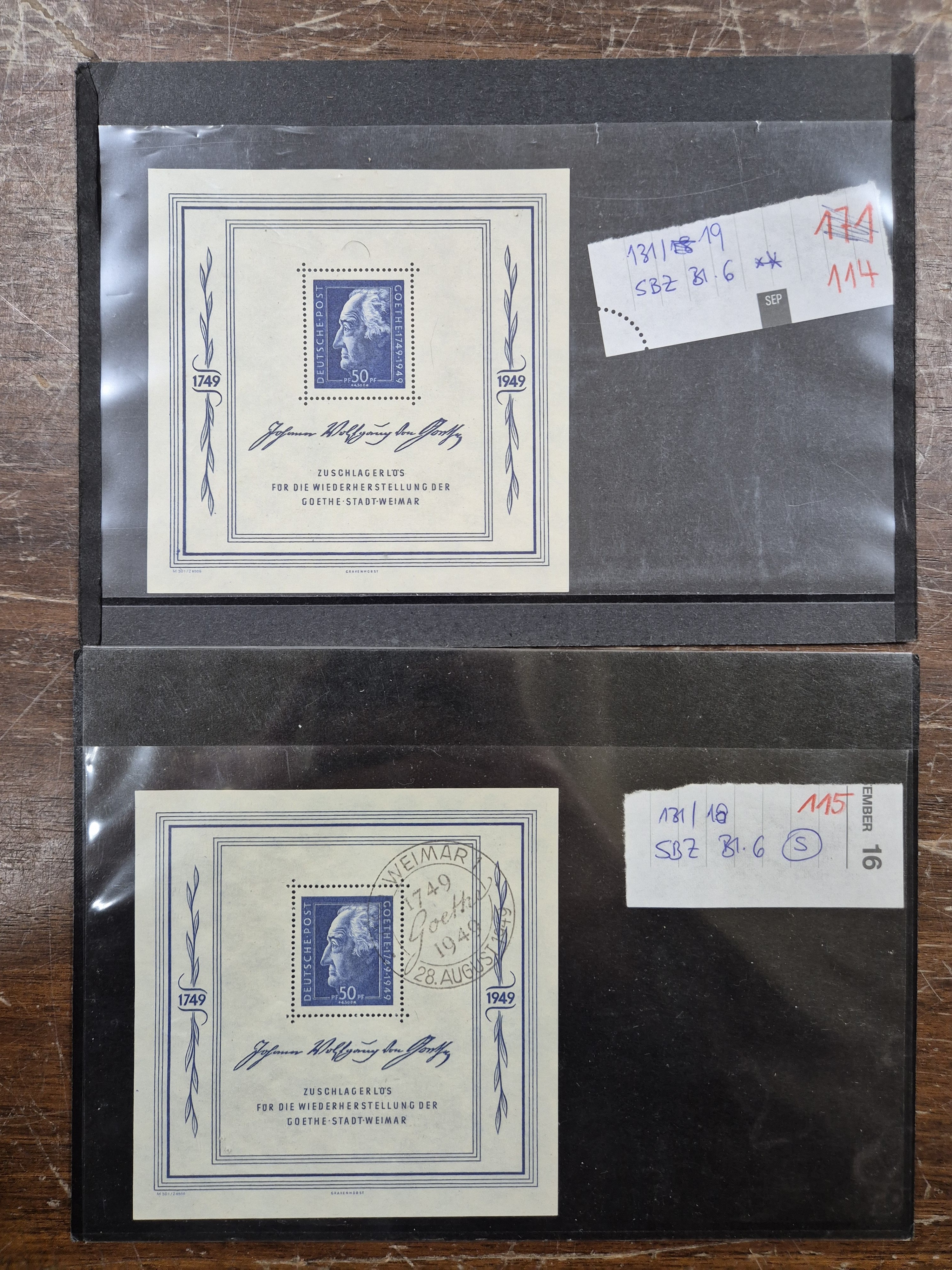 Detail q: Interessante Sammlung Briefmarken und Briefe, alle Welt, überwiegend Altdeutschland, Deutsches Reich und Drittes Reich, gestempelt, Saargebiet und ...
