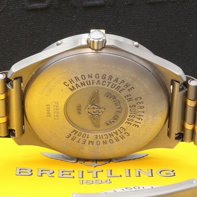 27107703f - BREITLING Herrenarmbanduhr Aerospace Referenz F65362, Chronometer in Titan/Gold ...