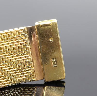 27108258c - OMEGA sehr seltene Designer Damenarmbanduhr in GG 750/000, Schweiz 1963, Handaufzug, ...