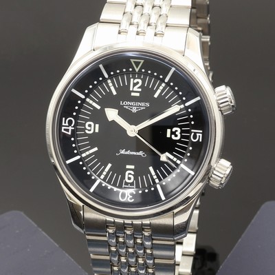 27108277a - LONGINES Legend Diver Chronometer Herrenarmbanduhr Referenz L3.764.4, Automatik, ...