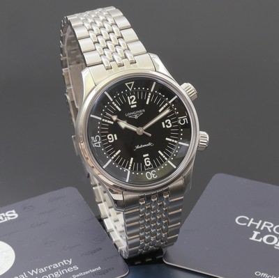 27108277b - LONGINES Legend Diver Chronometer Herrenarmbanduhr Referenz L3.764.4, Automatik, ...