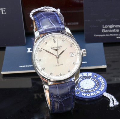 27108278a - LONGINES Master Collection Armbanduhr Referenz L2.357.4, Automatik, beids. vergl. ...