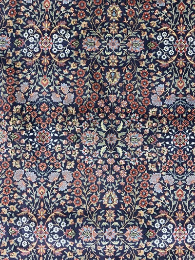 27108313d - Hereke fein signiert, Türkei, Mitte 20.Jhd,Wolle auf Baumwolle, ca. 340 x 230 cm, EHZ: ...