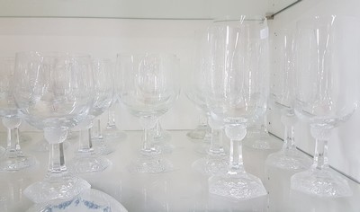 27108391o - Umfangreiches Kaffee- und Speiseservice und Trinkglasservice, Rosenthal, Maria, ...