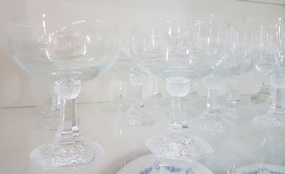 27108391p - Umfangreiches Kaffee- und Speiseservice und Trinkglasservice, Rosenthal, Maria, ...