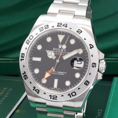27108474a - ROLEX Oyster Perpetual Date Explorer II Herrenarmbanduhr Referenz 216570, ...