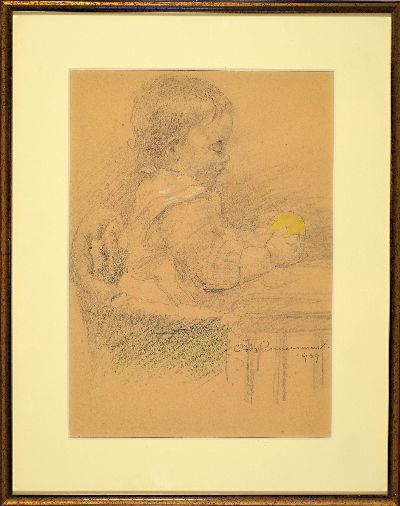 27108475k - Prof. Otto Linnemann, 1876-1961 Frankfurt/Main, 4 Aquarelle und eine Zeichnung: 4 ...