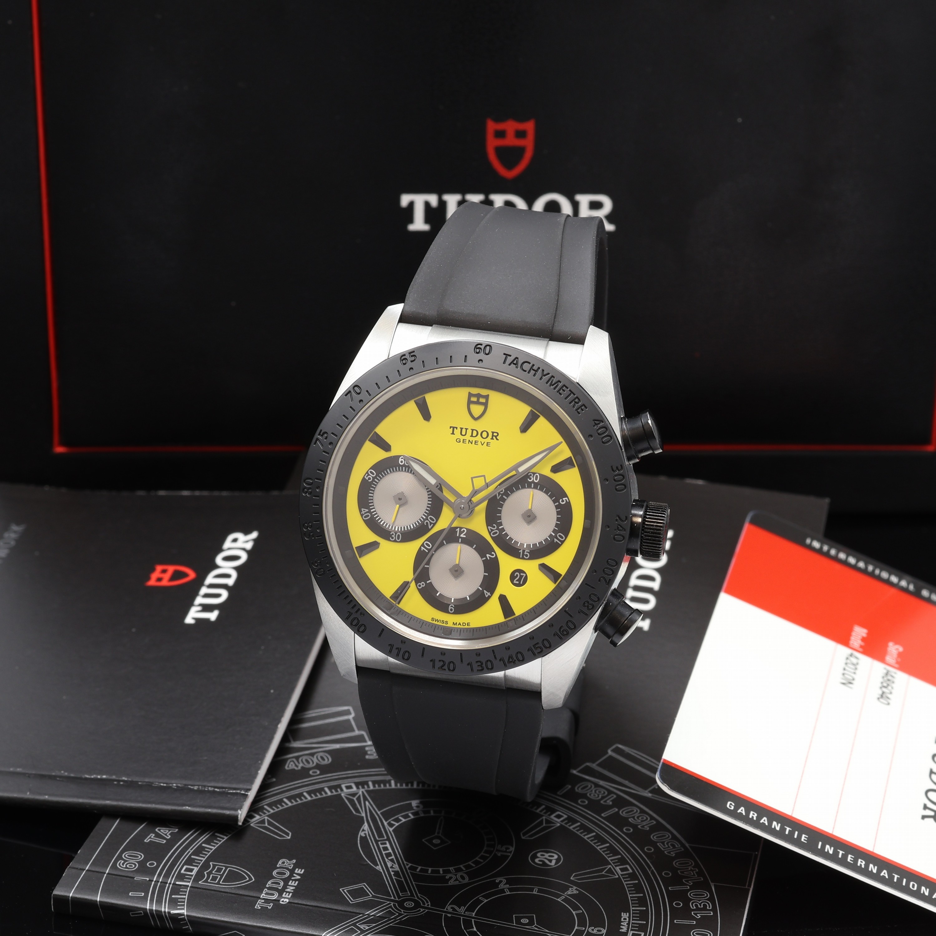 Image 27109039 - TUDOR Fastrider Herrenchronograph Referenz 42010N, Automatik, Edelstahlgeh. inkl. ...