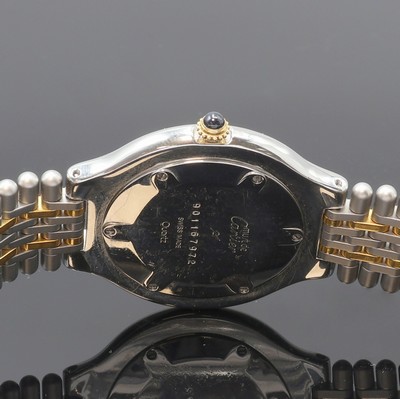 27109035e - CARTIER 21 Must de Cartier Armbanduhr in Stahl/Gold, quarz, orig. Band m. dopp. ...
