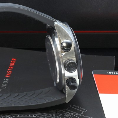27109039c - TUDOR Fastrider Herrenchronograph Referenz 42010N, Automatik, Edelstahlgeh. inkl. ...
