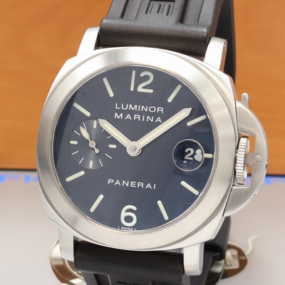27109056a - PANERAI Luminor Marina Herrenarmbanduhr Referenz OP6529, Automatik, Edelstahlgeh. inkl. ...