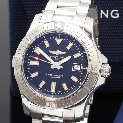 27109203a - BREITLING Avenger Herrenarmbanduhr Referenz A17318, Automatik, Chronometer in Edelstahl ...