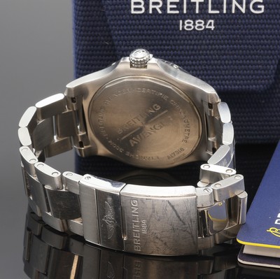 27109203b - BREITLING Avenger Herrenarmbanduhr Referenz A17318, Automatik, Chronometer in Edelstahl ...