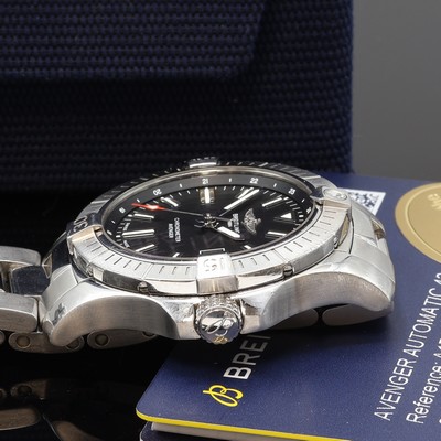 27109203c - BREITLING Avenger Herrenarmbanduhr Referenz A17318, Automatik, Chronometer in Edelstahl ...