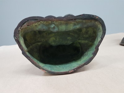 27109204f - Guan-Yin, China, Ming-Dynastie, 17./18. Jh., Bronze, stiltyp. Faltenwurf, H. ca. 22 cm, ...