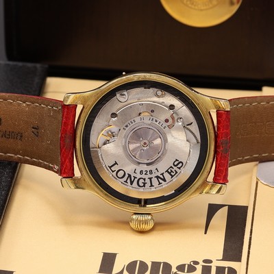 27109221e - LONGINES Stundenwinkeluhr ´Hour Angle´ nach Charles A. Lindbergh Referenz 5230-628, ...