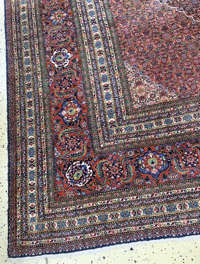 27109341b - Sarab´Mashaiekhi´fein, Persien, signiert, Mitte 20.Jhd, Korkwolle auf Baumwolle, ca. ...