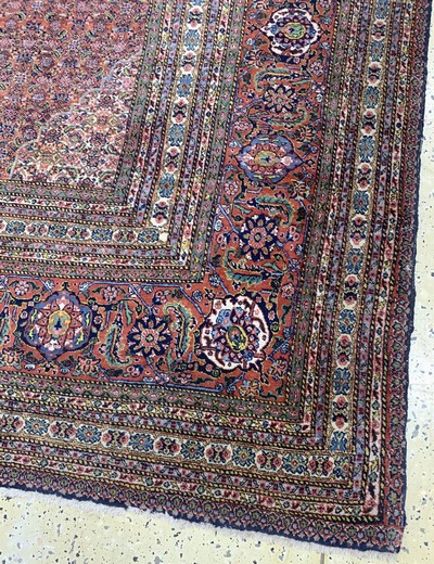 27109341g - Sarab´Mashaiekhi´fein, Persien, signiert, Mitte 20.Jhd, Korkwolle auf Baumwolle, ca. ...