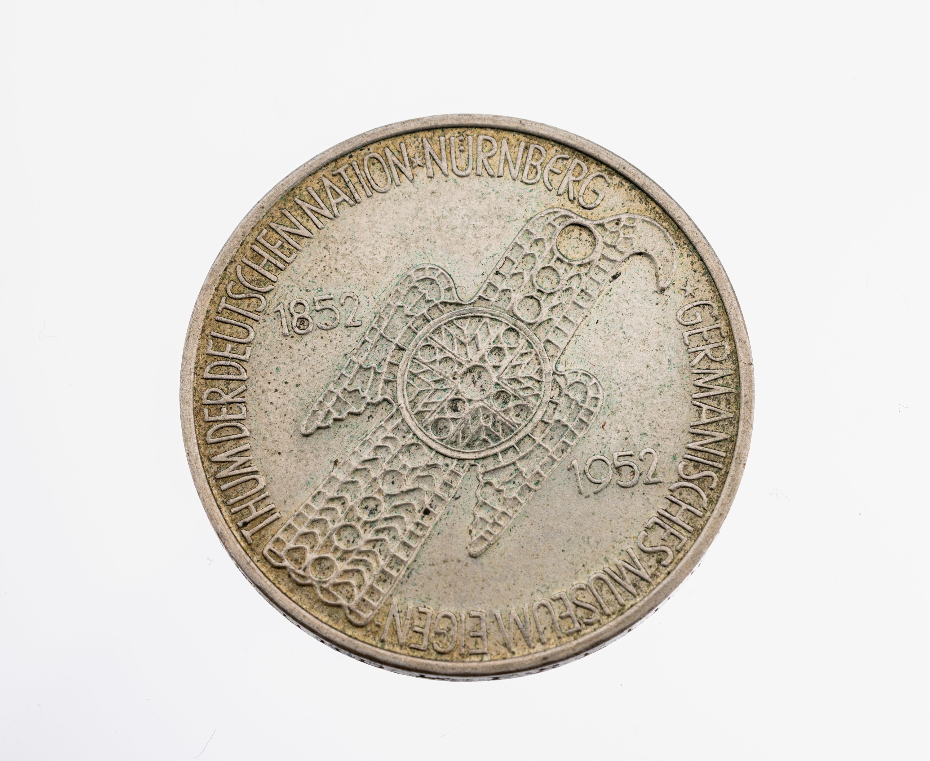 Image 27109414 - Silbermünze, 5 Mark, 1952, Germanisches MuseumNürnberg