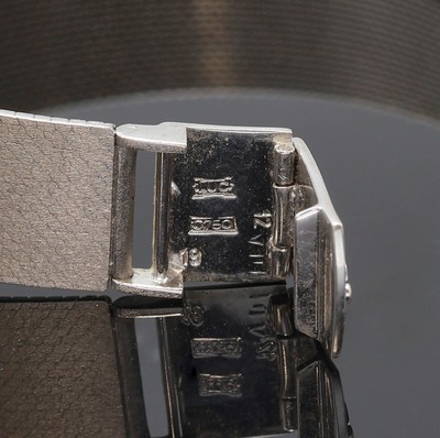 27109573b - CHOPARD Damenarmbanduhr in WG 750/000 mit Diamanten Referenz 5092 1, Schweiz um 1970, ...