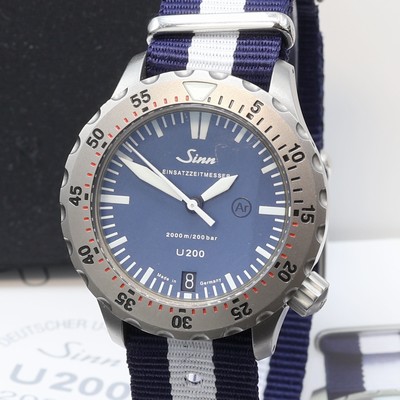 27109676a - SINN U200 Einheitszeitmesser Referenz 1012, Deutschland verk. lt. beil. Pap. 03/2014, ...