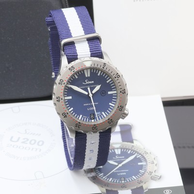 27109676b - SINN U200 Einheitszeitmesser Referenz 1012, Deutschland verk. lt. beil. Pap. 03/2014, ...