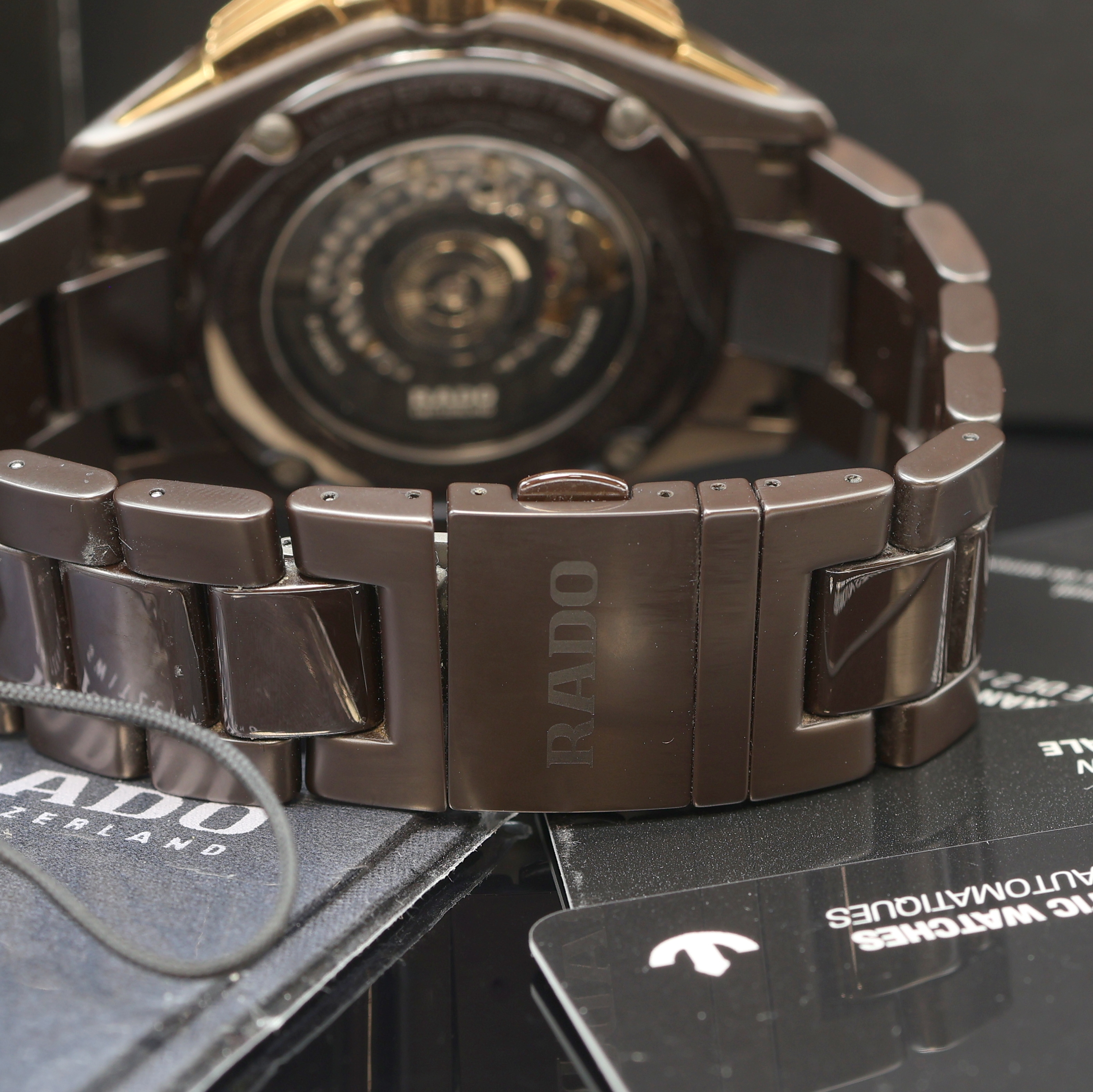 Detail c: RADO Hyperchrome auf 999 Stück limitierter Herrenchronograph Referenz 650.0175.001, Schweiz verk. lt. beil. Pap. 12/2016, Automatik, beids. vergl. ...