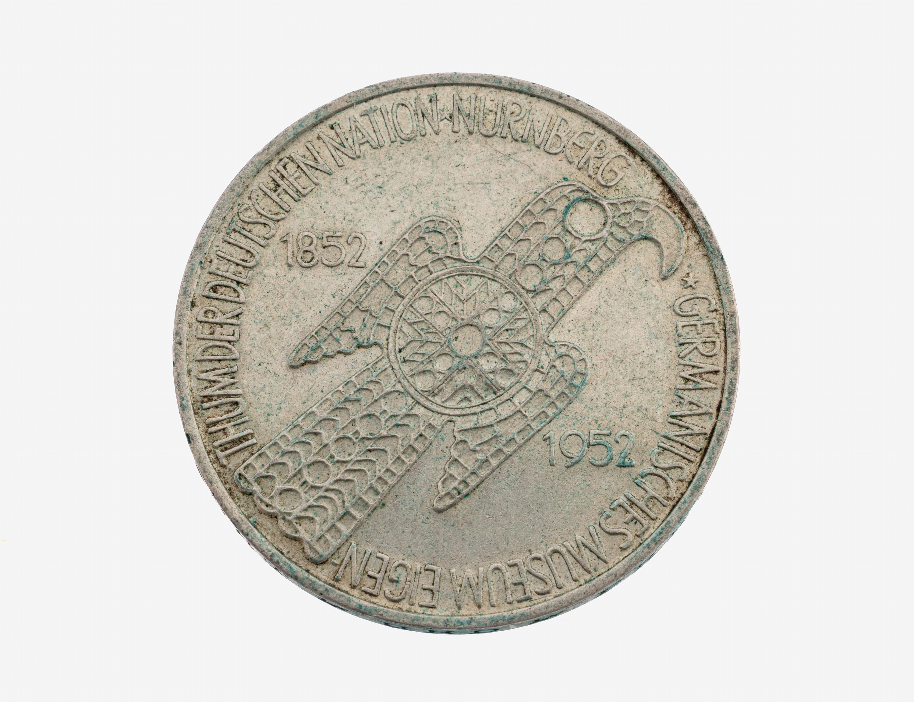 Image 27109740 - Silbermünze, 5 Mark, 1952, Germanisches MuseumNürnberg