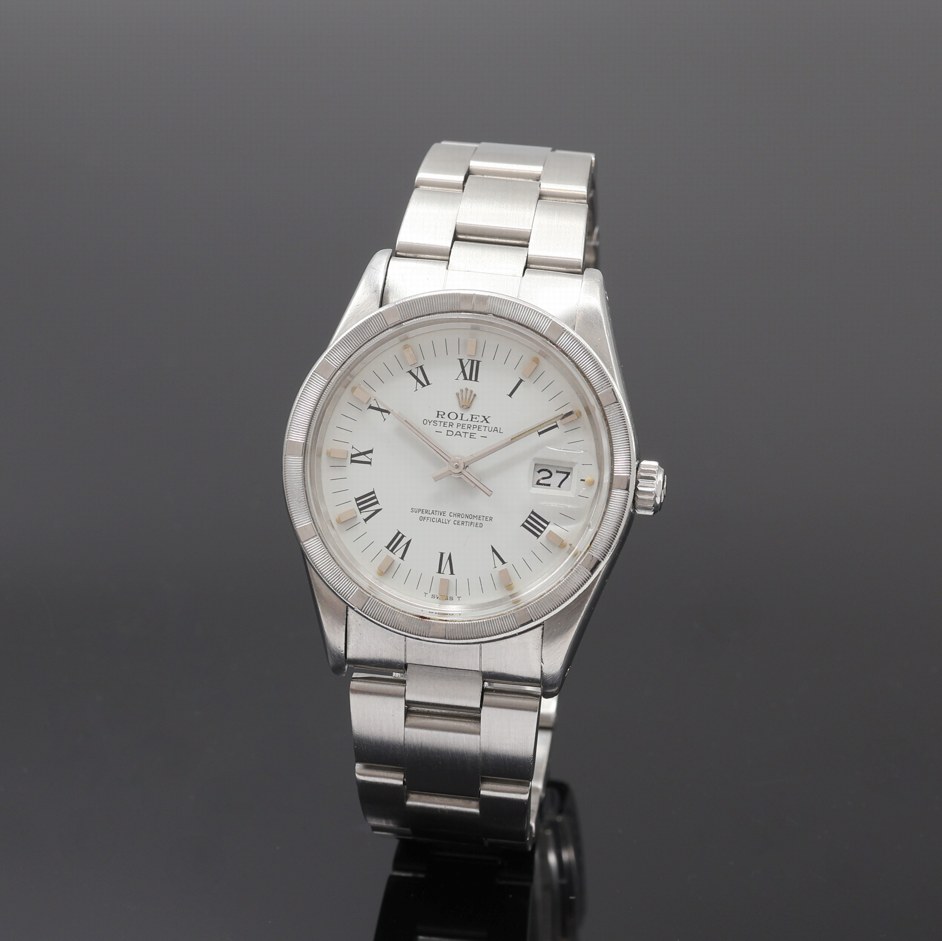 Image 27109792 - ROLEX Oyster Perpetual Date Armbanduhr Referenz 15010, Automatik, Schweiz um 1981, ...