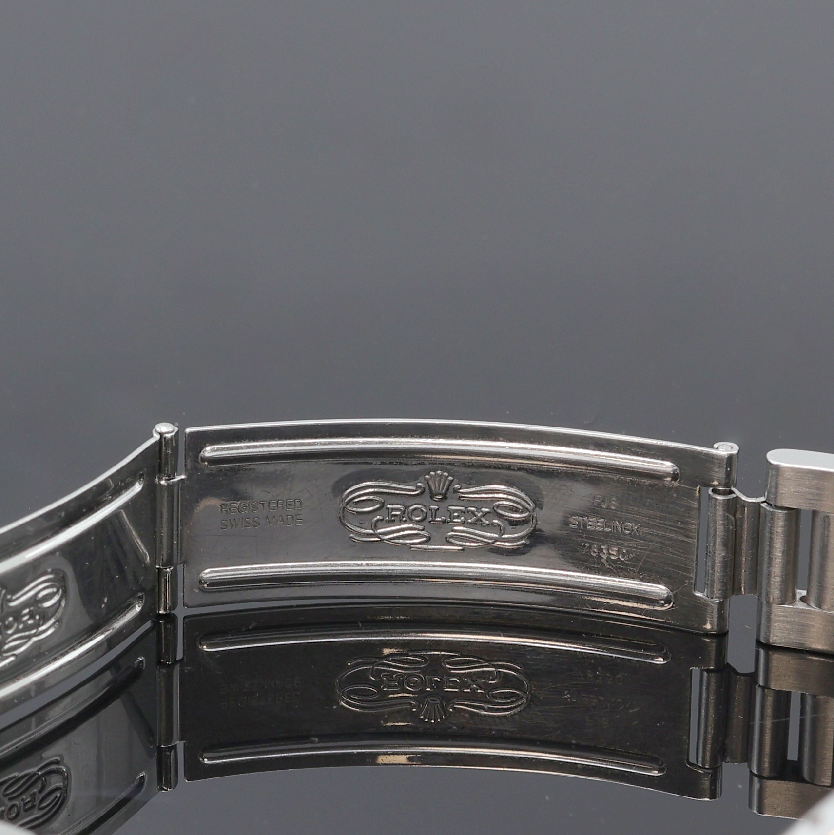 Detail c: ROLEX Oyster Perpetual Date Armbanduhr Referenz 15010, Automatik, Schweiz um 1981, Chronometer der Superlative in Edelstahl inkl. Oysterband m. ...