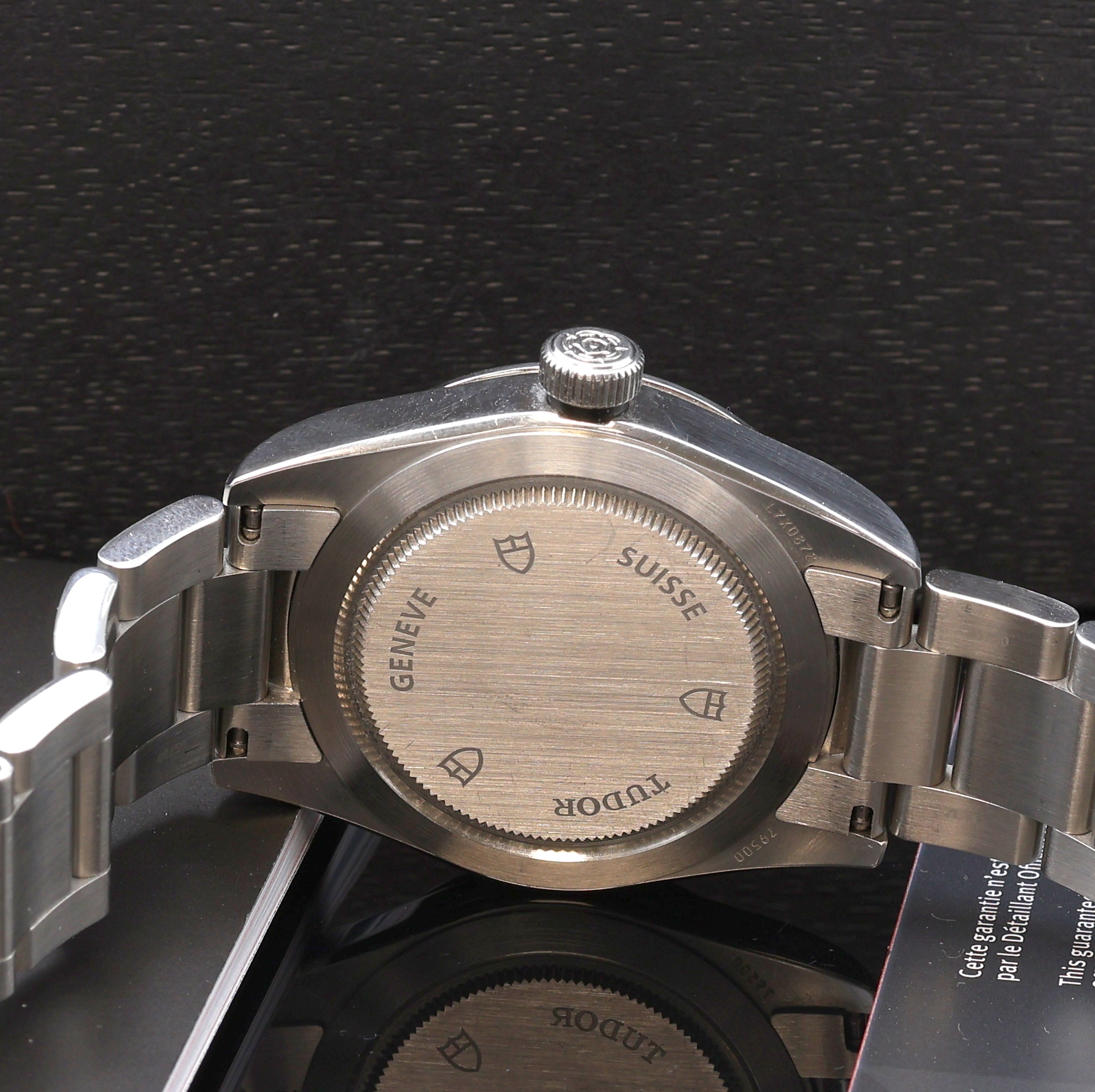 Detail d: TUDOR Armbanduhr Heritage Black Bay 36 Referenz 79500, Automatik, Edelstahlgeh. inkl. Gliederband m. Faltschl., Boden und Krone verschr., ab Herst. ...