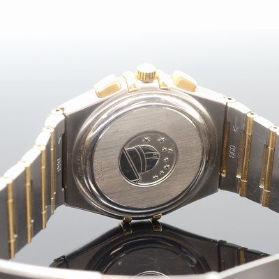 27109705d - OMEGA Constellation Herrenchronograph Referenz 386.1201, Schweiz um 2000, quarz, ...