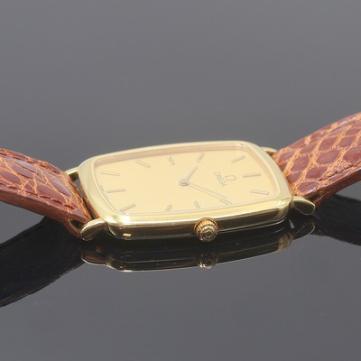 27109782b - OMEGA De Ville vergoldete Armbanduhr Referenz 195.0076.2, Schweiz um 1985, Boden ...