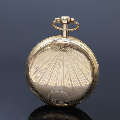 27109791a - BREGUET A PARIS offene Rosegold 750/000 Taschenuhr mit Carillon, Frankreich um 1820, ...